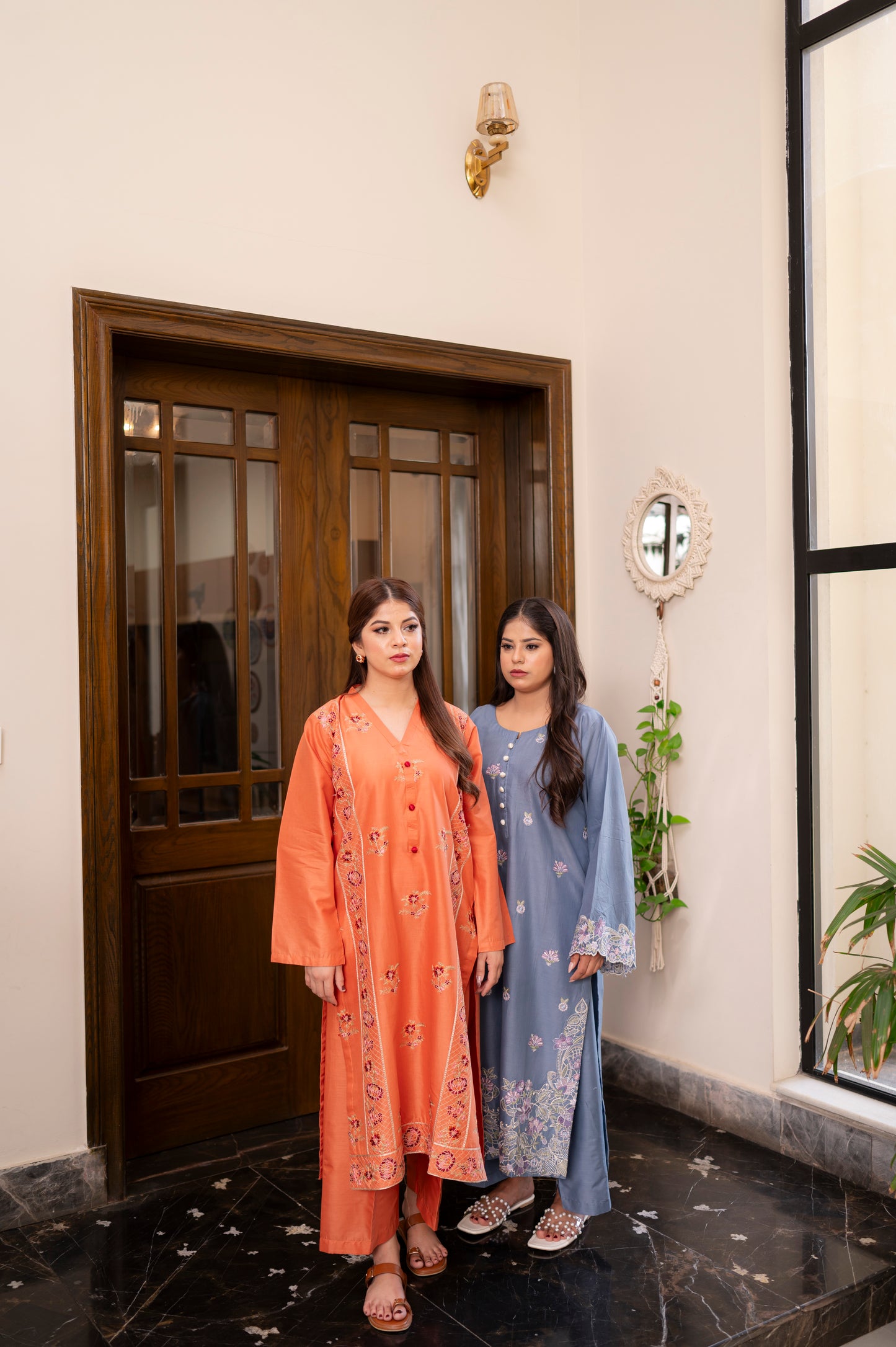 Saffron - 2PC Ready to wear