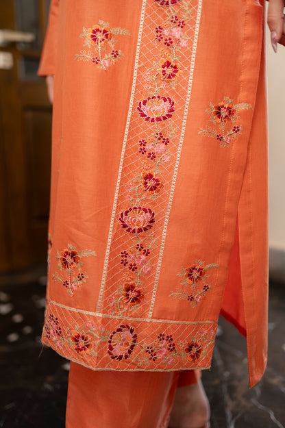 Saffron - 2PC Ready to wear