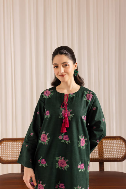 Sheen - 2Pc Embroidered Dress