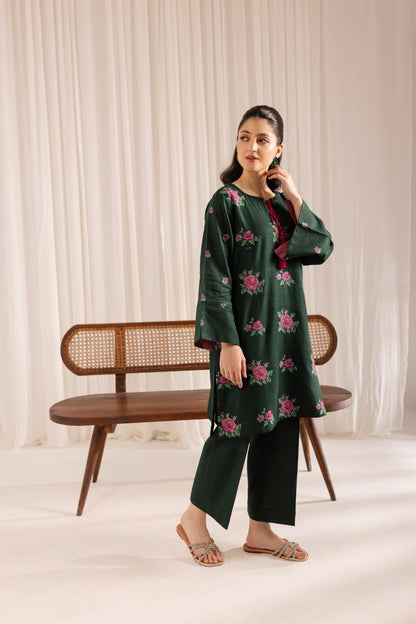 Sheen - 2Pc Embroidered Dress