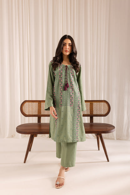 Zohra - 2Pc Embroidered Dress