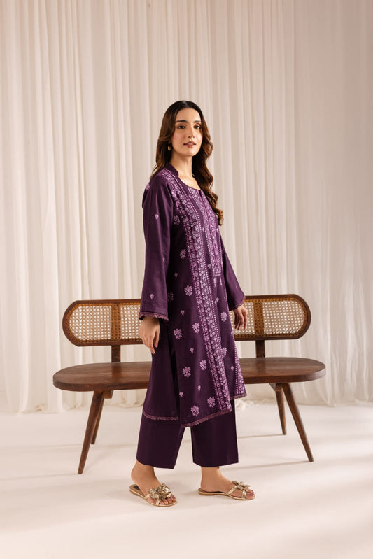 Sahira - 2Pc Embroidered Dress