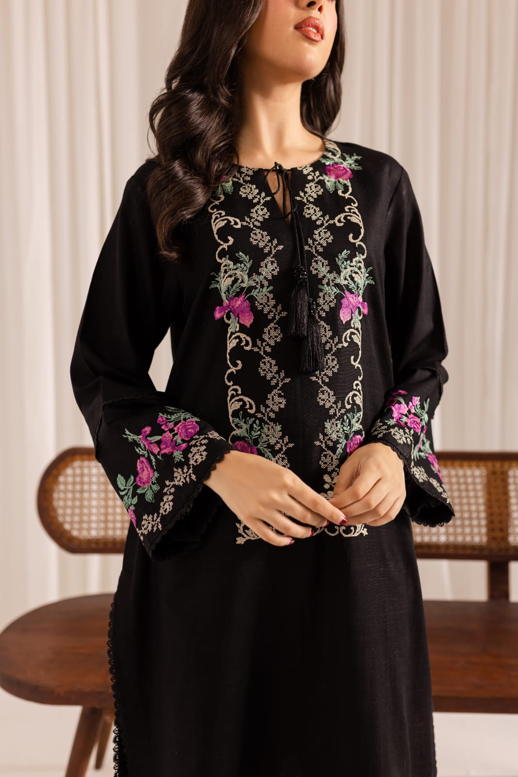 Meher - 2Pc Embroidered Dress